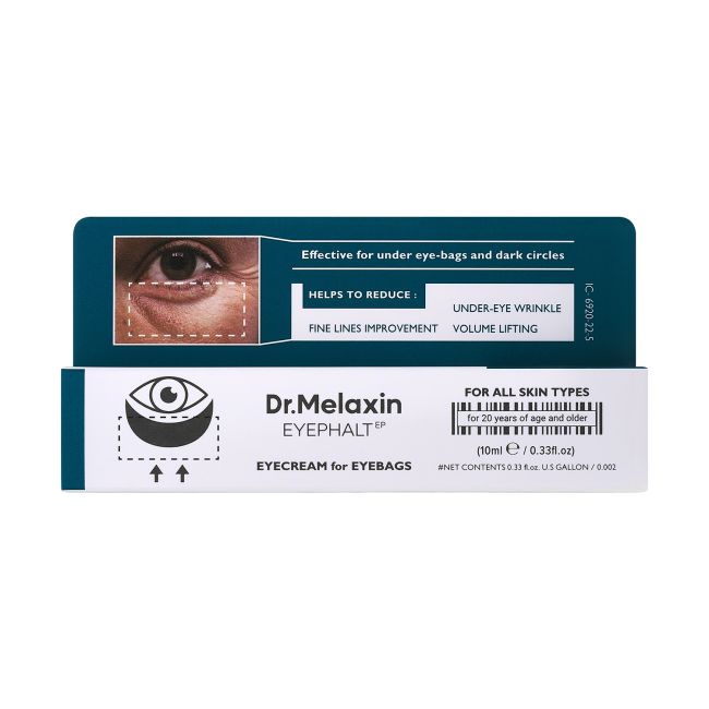 DR.MELAXIN EYEPHALT EYEBAGS paakių kremas, 10 ml