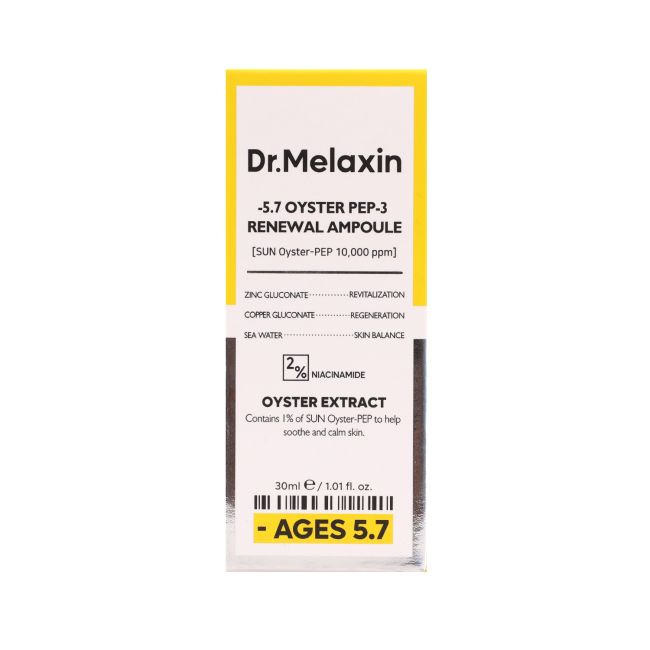 DR.MELAXIN -5.7 OYSTER PEP-3 RENEWAL veido serumas, 30 ml