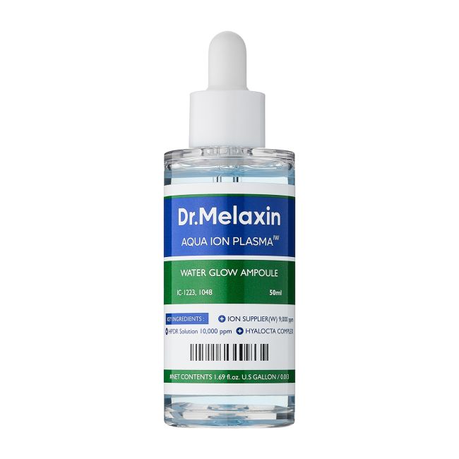 DR.MELAXIN AQUA ION PLASMA WATER GLOW AMPOULE veido ampulė, 50 ml