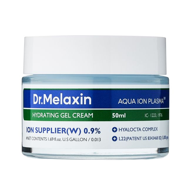 DR.MELAXIN AQUA ION PLASMA HYDRATING veido želė - kremas, 50 ml