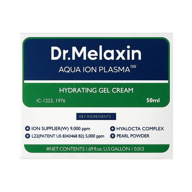DR.MELAXIN AQUA ION PLASMA HYDRATING veido želė - kremas, 50 ml