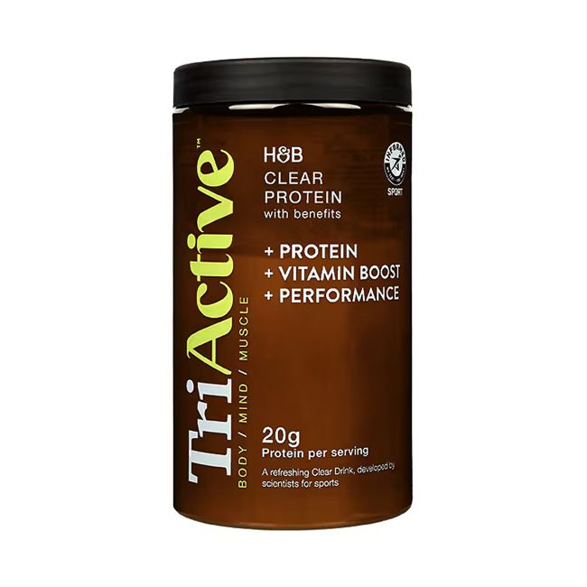H&B TRIACTIVE CLEAR baltymų milteliai, 250 g