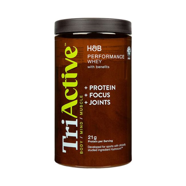 H&B TRIACTIVE PERFORMANCE baltymų išrūgų milteliai, 450 g