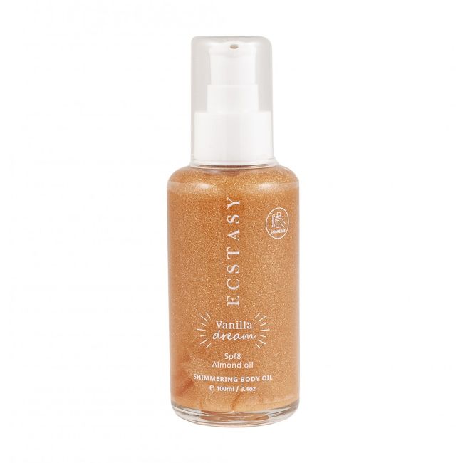 ECSTASY VANILLA DREAM SHIMMER kūno aliejus, 100 ml