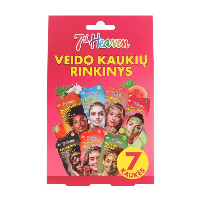 7TH HEAVEN kaukių rinkinys