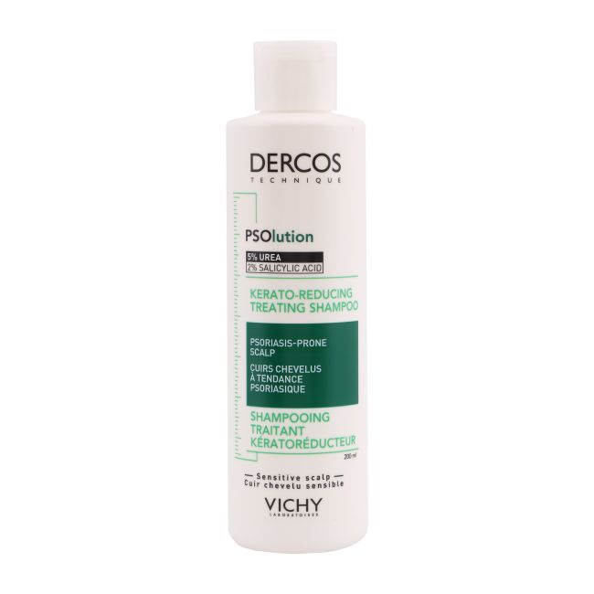 VICHY DERCOS PSOLUTION plaukų šampūnas, 200 ml