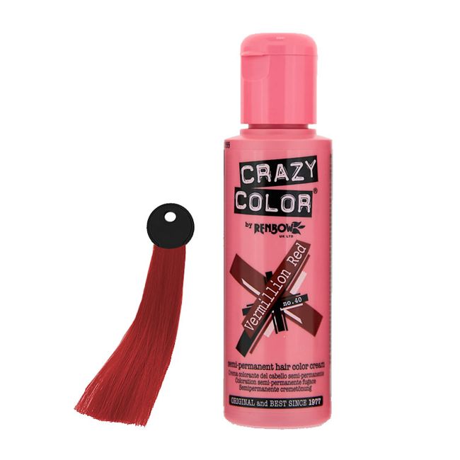 CRAZY COLOR dažomasis plaukų kremas, 100 ml