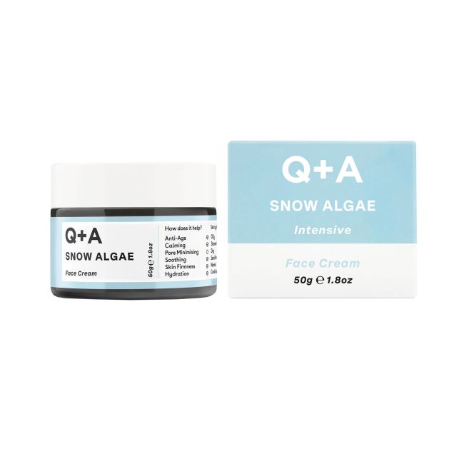 Q+A SNOE ALGAE INTENSIVE veido kremas, 50 g