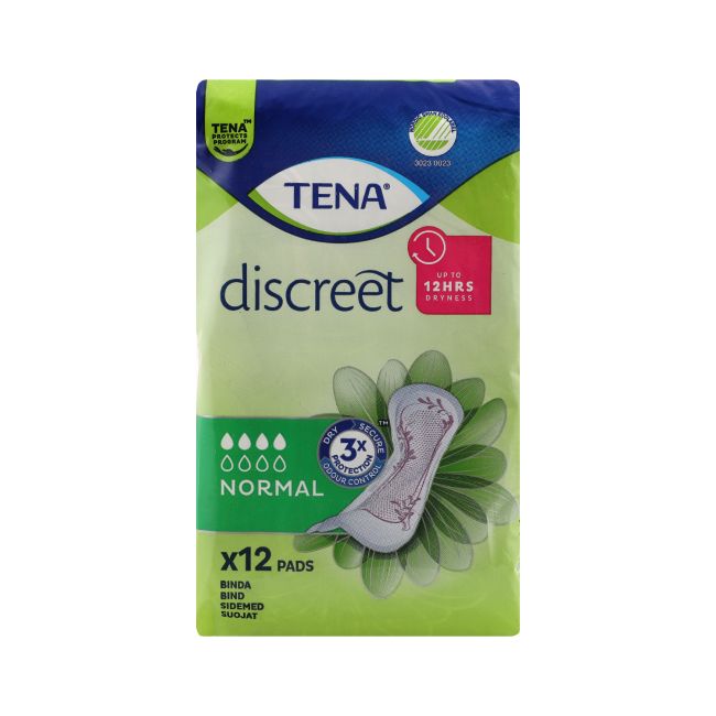 TENA DISCREET NORMAL paketai (12 vnt.)