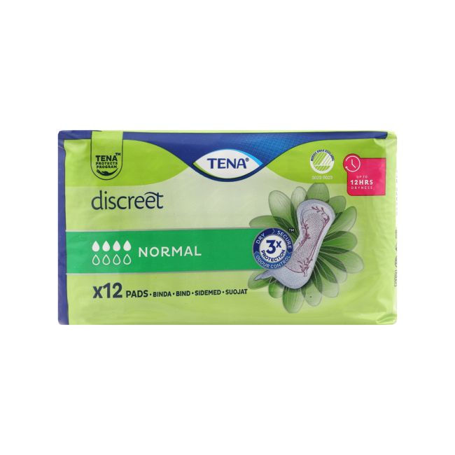 TENA DISCREET NORMAL paketai (12 vnt.)