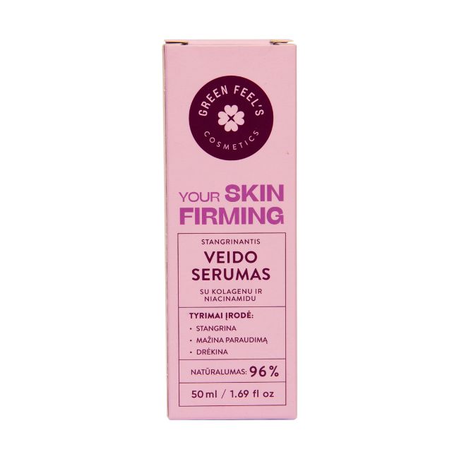 GREEN FEEL'S YOUR SKIN FIRMING stangrinantis veido serumas, 50 ml