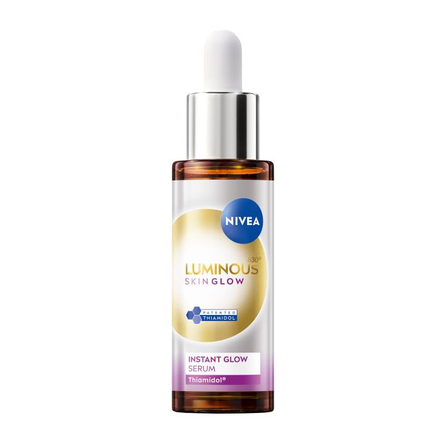 NIVEA LUMINOUS SKIN GLOW INSTANT GLOW veido serumas, 30 ml