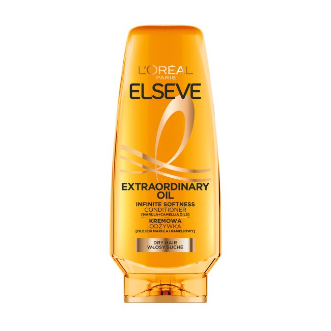 L'OREAL ELSEVE EXTRAORDINARY OIL INFINITE SOFTNESS plaukų kondicionierius, 200 ml