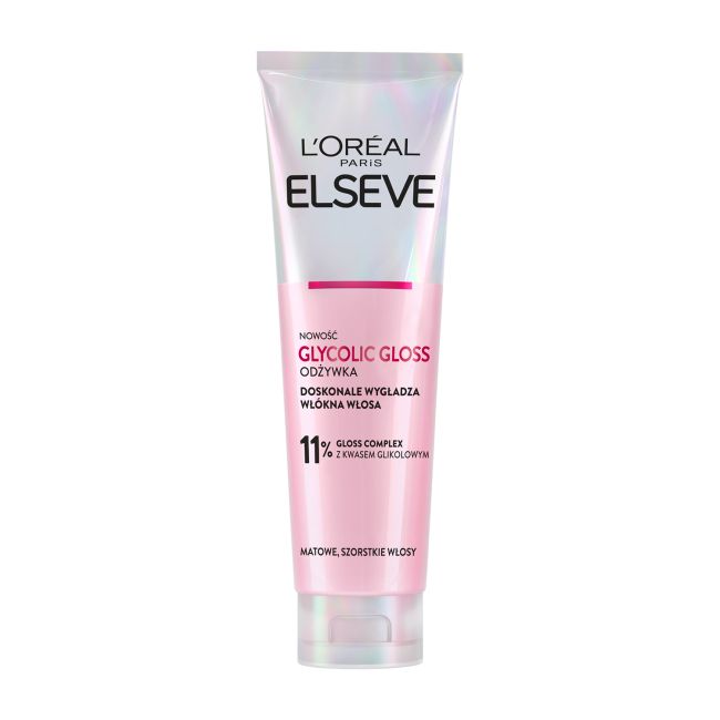 L'OREAL ELSEVE GLYCOLIC GLOSS plaukų kondicionierius, 150 ml