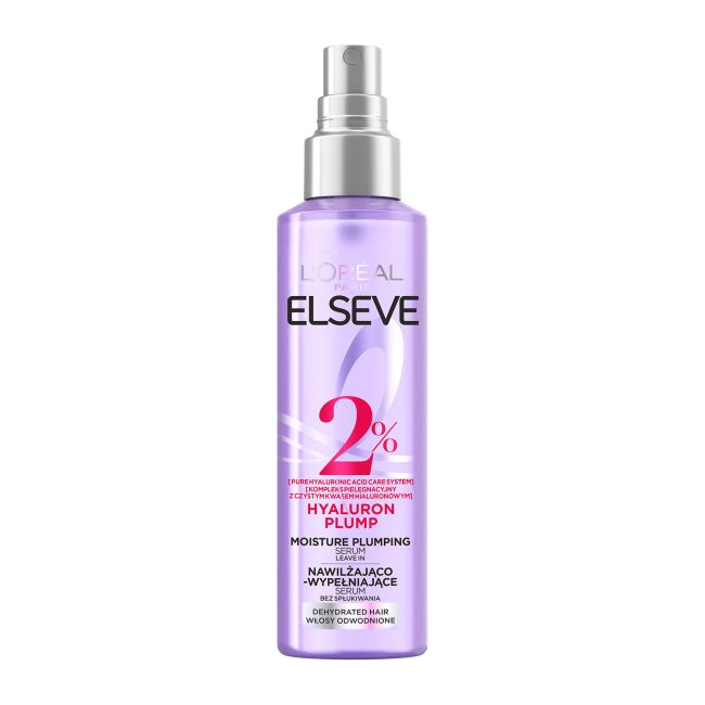L'OREAL ELSEVE HYALURON PLUMP plaukų serumas, 150 ml