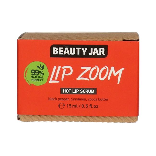 BEAUTY JAR LIP ZOOM HOT lūpų šveitiklis, 15 ml