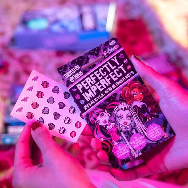 7TH HEAVEN MONSTER HIGH PERFECTLY IMPERFECT pleistrai nuo spuogų (24 vnt.)