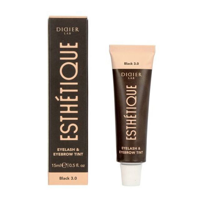 DIDIER LAB ESTHETIQUE blakstienų ir antakių dažai, 15 ml