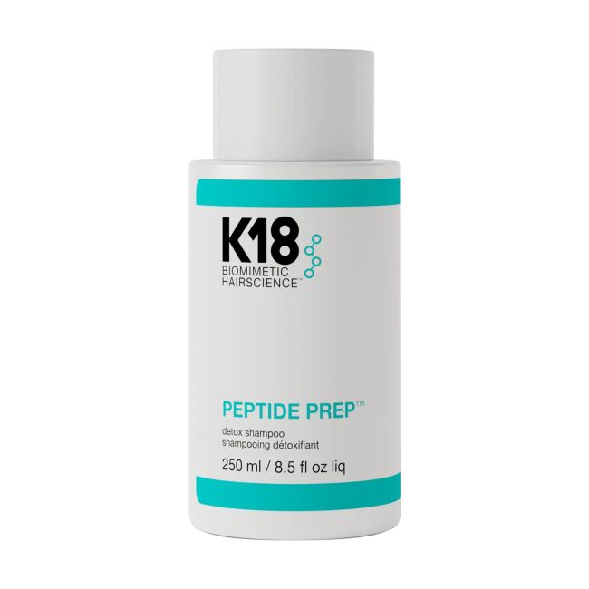 K18 PEPTIDE PREP DETOX valomasis plaukų šampūnas, 250 ml
