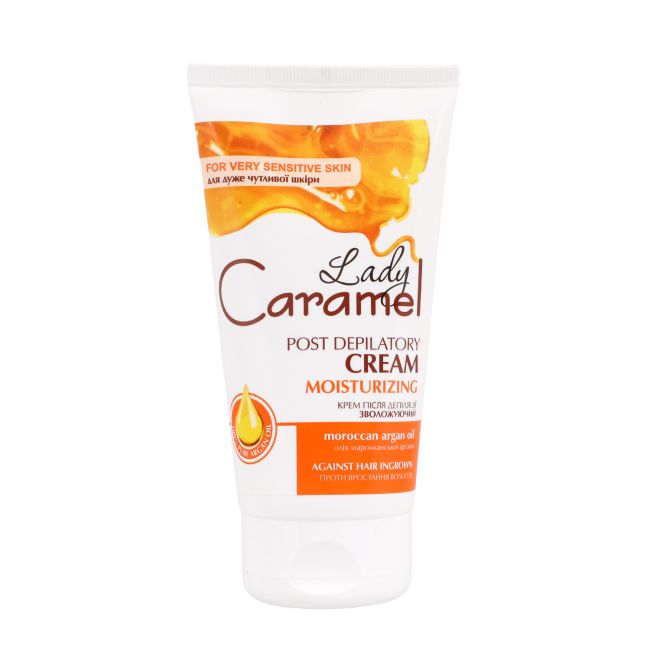 LADY CARAMEL MOISTURIZING kremas po depiliacijos, 150 ml