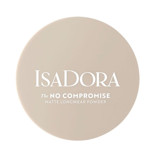 ISADORA THE NO COMPROMISE MATTE LONGWEAR kompaktinė pudra, 8 g
