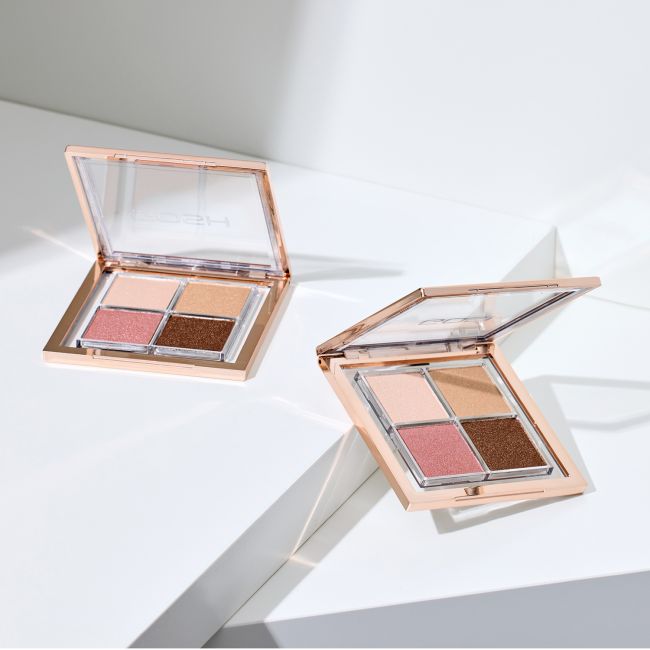 GOSH FOURFILLED GLOW PALETTE švytėjimo suteikiančių priemonių paletė, 11,6 g