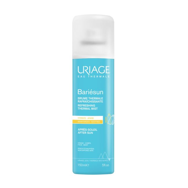 URIAGE BARIESUN veido ir kūno purškiklis po saulės, 150 ml