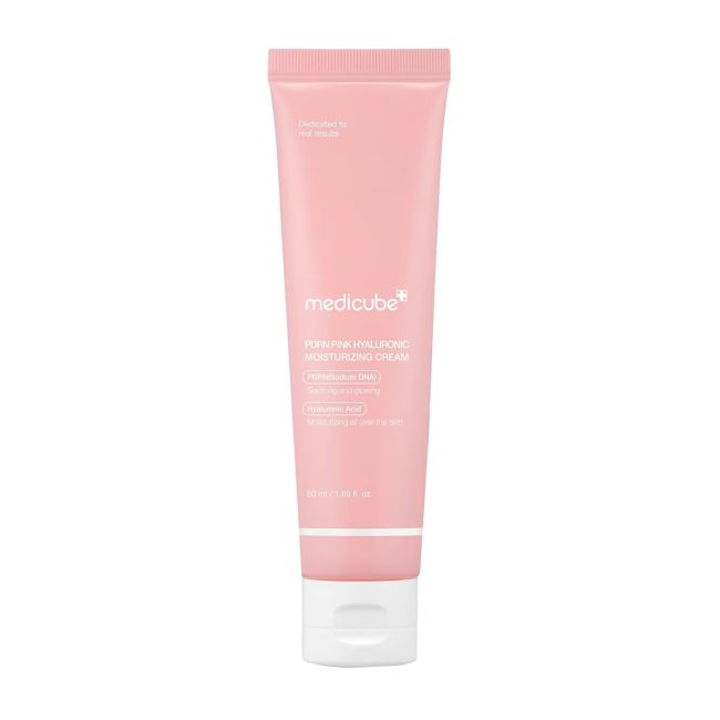 MEDICUBE PDRN PINK HYALURONIC MOISTURIZING veido kremas, 50 ml