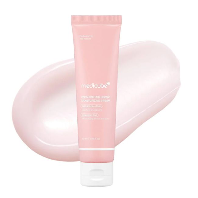MEDICUBE PDRN PINK HYALURONIC MOISTURIZING veido kremas, 50 ml