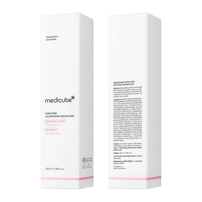 MEDICUBE PDRN PINK GLUTATHIONE veido serumas - migla, 100 ml
