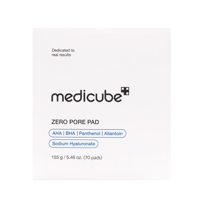 MEDICUBE ZERO PORE veido padukai, 155 g (70 vnt.)