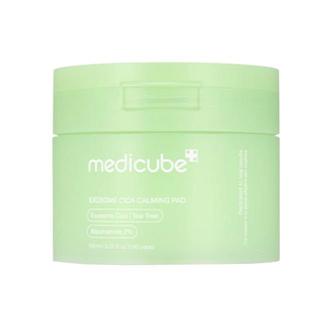MEDICUBE EXOSOME CICA CALMING veido padukai, (150 ml, 100 vnt.)