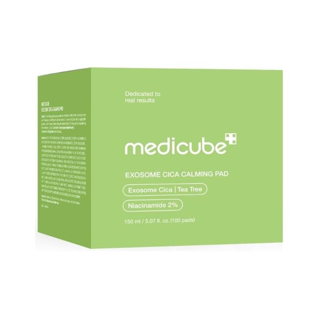 MEDICUBE EXOSOME CICA CALMING veido padukai, (150 ml, 100 vnt.)