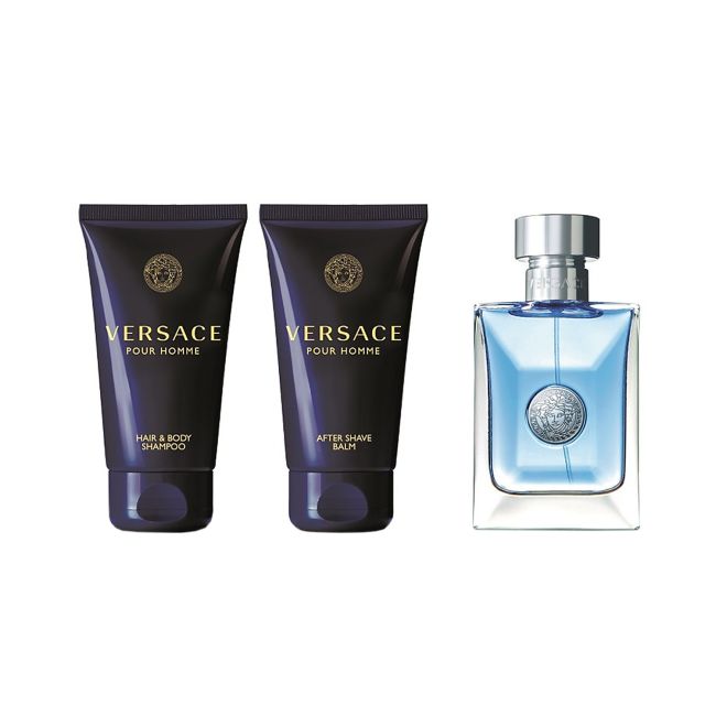 VERSACE POUR HOMME vyrų dovanų rinkinys