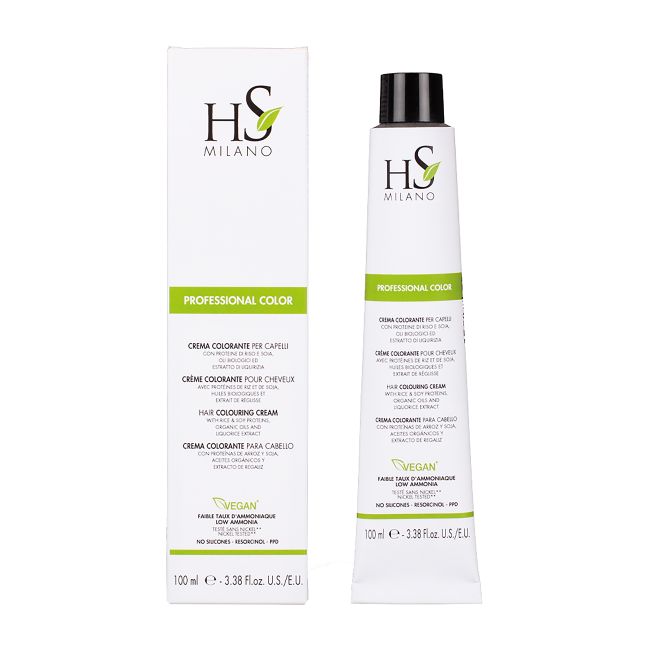 HS MILANO PROFESSIONAL COLOR plaukų dažymo kremas toneris, 100 ml