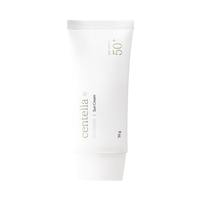 MIXSOON CENTELLA SUN SPF50 apsauginis veido kremas nuo saulės, 50 g