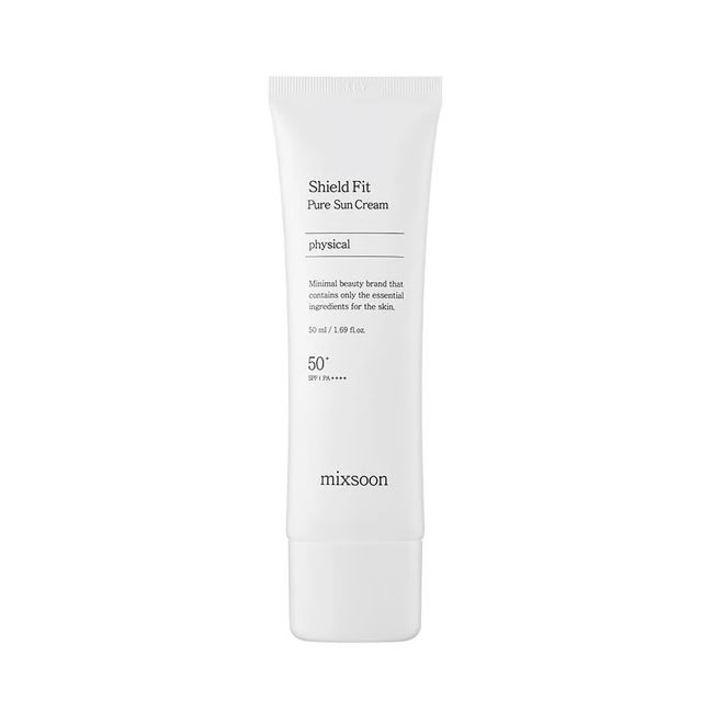 MIXSOON SHIELD FIT PURE SUN SPF50 apsauginis kremas nuo saulės, 50 ml