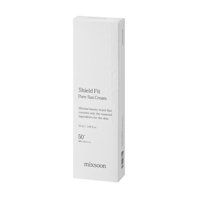 MIXSOON SHIELD FIT PURE SUN SPF50 apsauginis kremas nuo saulės, 50 ml