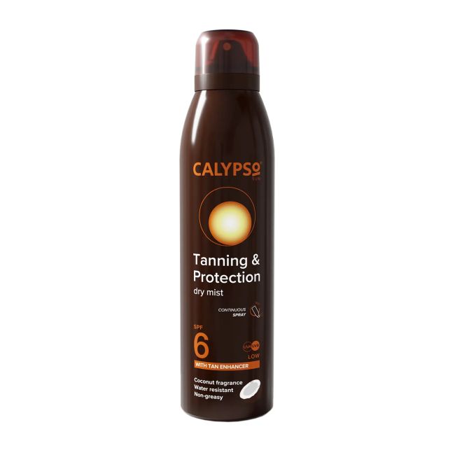 CALYPSO TANNING & PROTECTION SPF6  įdegio ir apsauginė dulksna, 175 ml