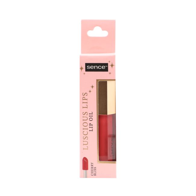 SENCE LUSCIOUS LIPS CHERRY BLISS lūpų aliejus, 4,8 ml
