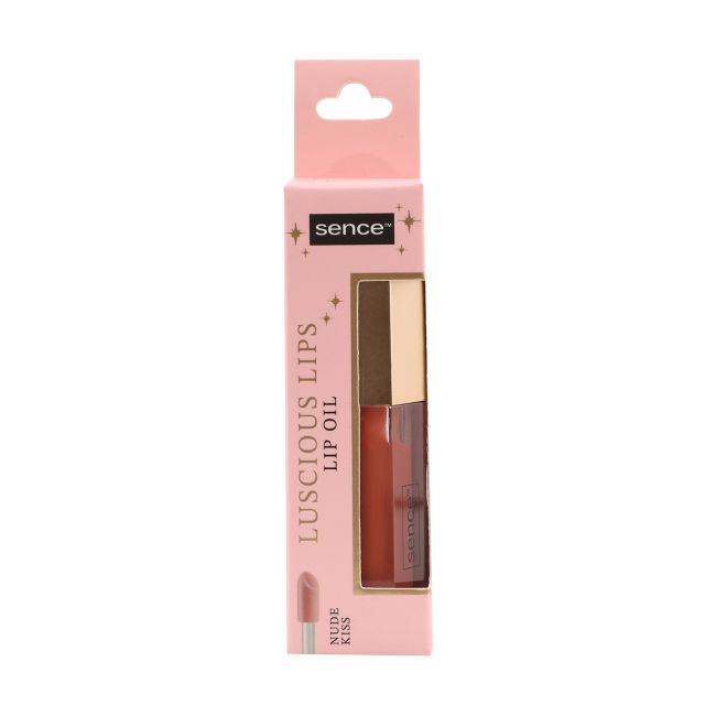SENCE LUSCIOUS LIPS NUDE KISS lūpų aliejus, 4,8 ml