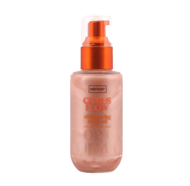 SENCE CITRUS FLOW SHIMMERING kūno aliejus, 100 ml
