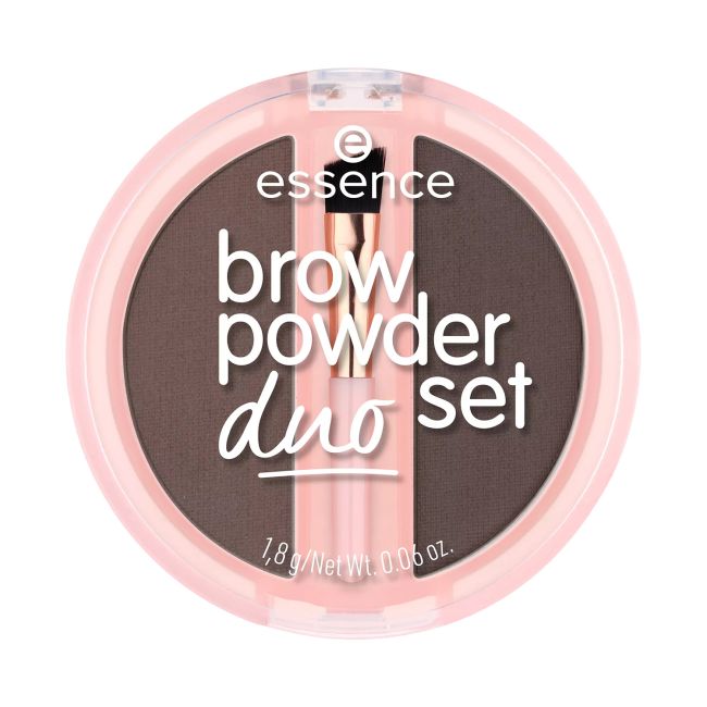 ESSENCE BROW POWDER DUO SET antakių šešėlių rinkinys, 1,8 g