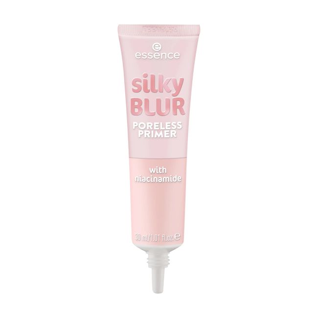 ESSENCE SILKY BLUR PORELESS PRIMER makiažo pagrindas, 30 ml