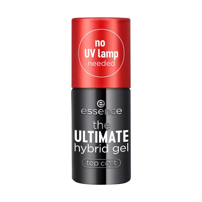 ESSENCE THE ULTIMATE HYBRID viršutinis nagų lako sluoksnis, 8 ml