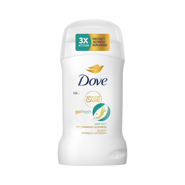 DOVE GO FRESH PEAR SCENT pieštukinis dezodorantas antiperspirantas, 50 ml