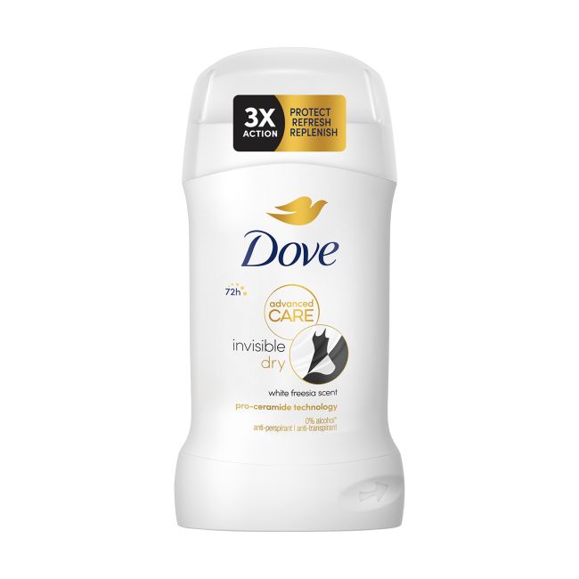 DOVE INVISIBLE DRY pieštukinis dezodorantas antiperspirantas, 50 ml