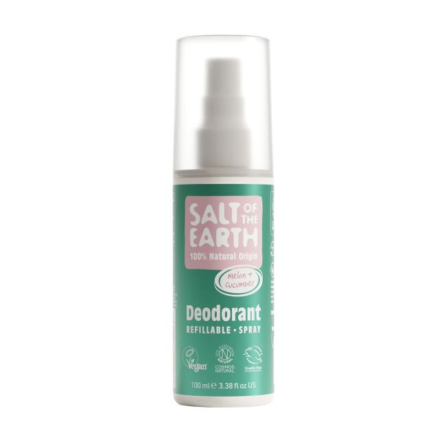 SALT OF THE EARTH pakartotinai pripildomas purškiamasis dezodorantas, 100 ml