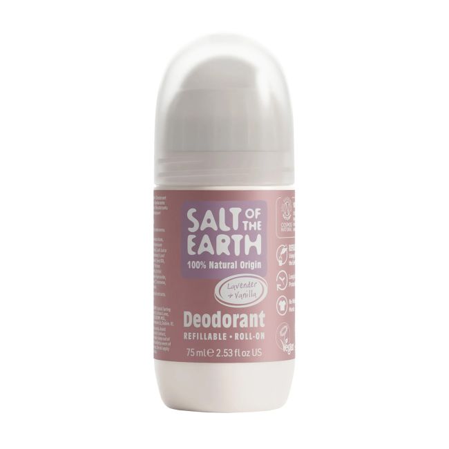 SALT OF THE EARTH pakartotinai pripildomas rutulinis dezodorantas, 75 ml