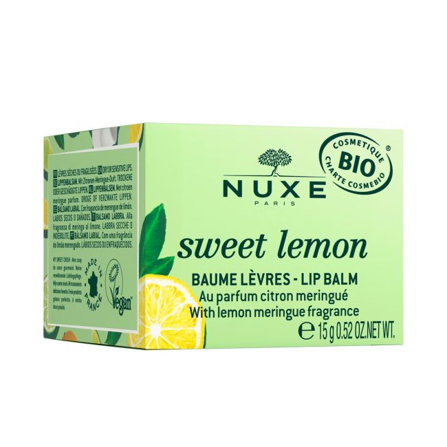 NUXE SWEET LEMON lūpų balzamas, 15 g